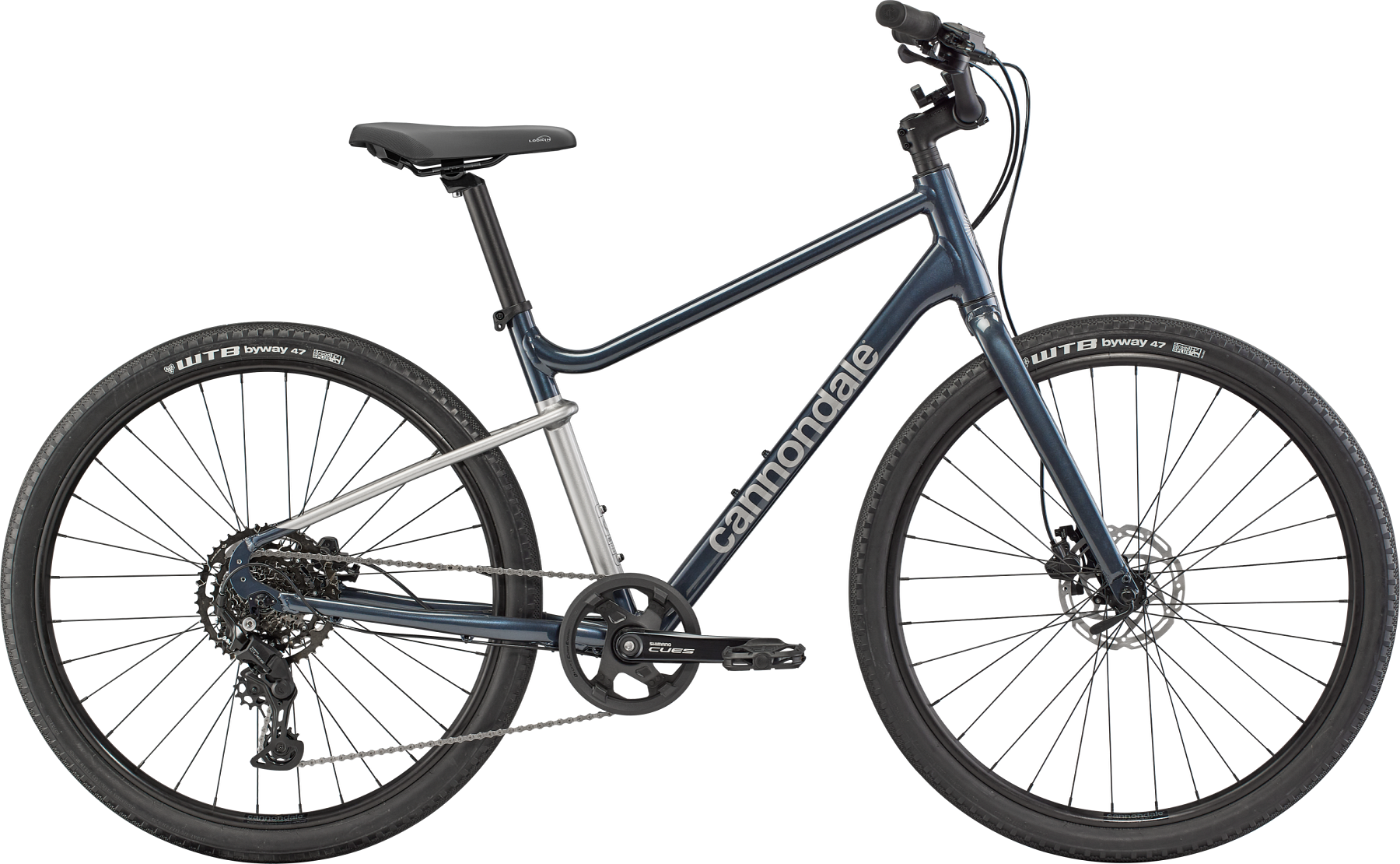 Cannondale Treadwell, bicicleta urbana, vista lateral